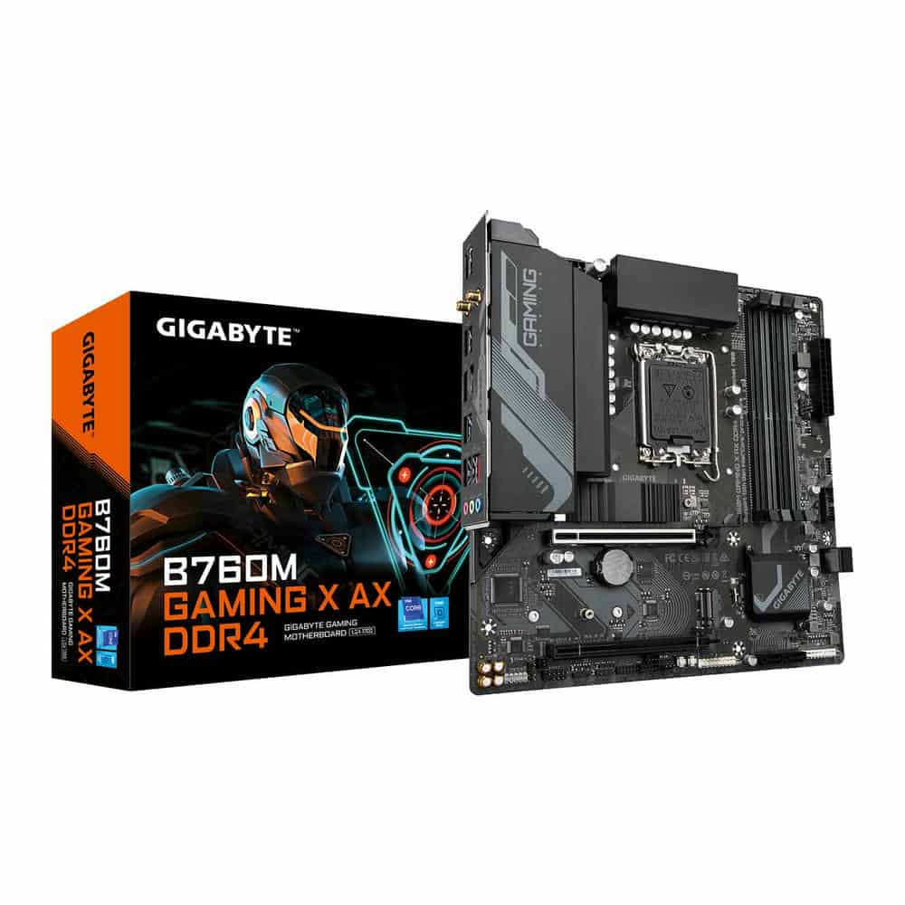 Gigabyte B760M GAMING X AX DDR4 M-ATX Motherboard